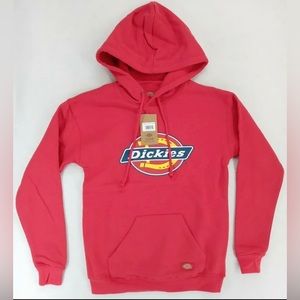 Dickies Red Pullover Red Hoodie Sweatshirt Juniors Relaxed Size XS - NWT